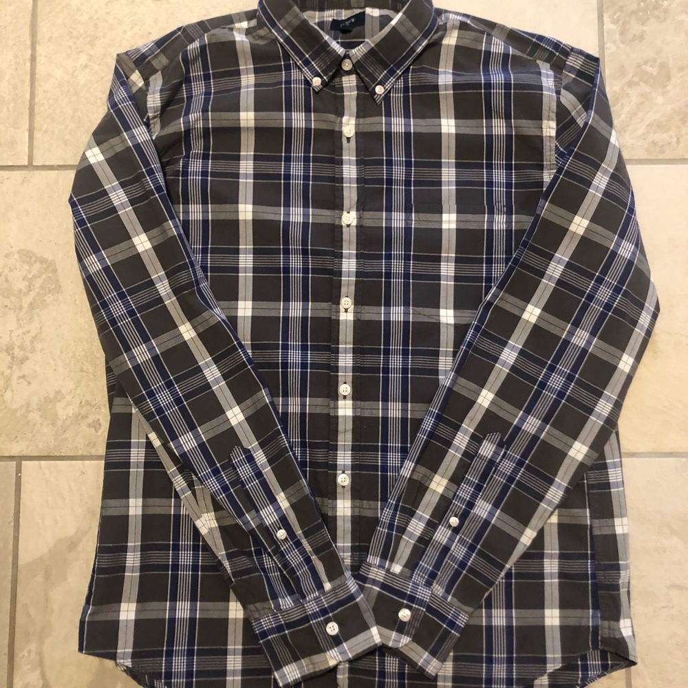J crew slim fit button down